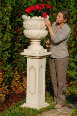 Bloemenmand Doos Bloemen Vaas Vaas Tuin Terras Decoratie Standbeeld Figuren