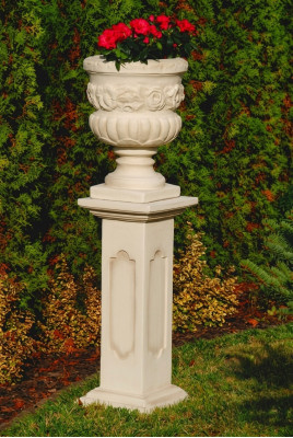 Bloemenmand Doos Bloemen Vaas Vaas Tuin Terras Decoratie Standbeeld Figuren