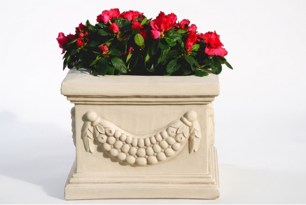 Bloemenmand Bloembak Bloemenvat Terrasdecoratie Standbeeldfiguren Tuin