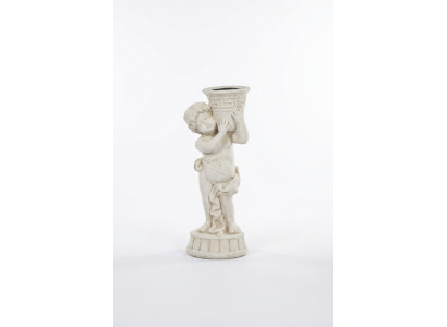 Beeld standbeeld met bloemenvaas doos standbeelden sculpturen tuin