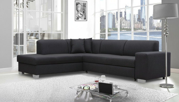 Edel luxe designer slaapbank met bedfunctie hoekbank banken bankbanken