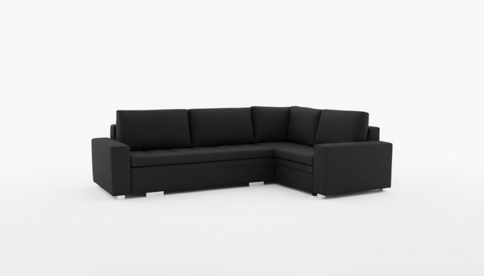 Moderne hoekbank woonkamer textiel stof slaapbank bank woonlandschap bekleding