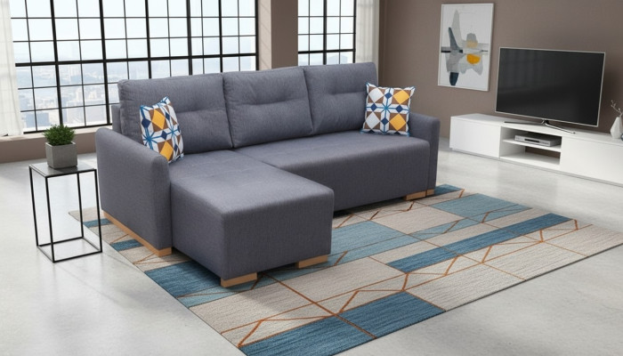 Sofa ontwerper slaapbank bank met slaapfunctie - bedlade bank hoekbank