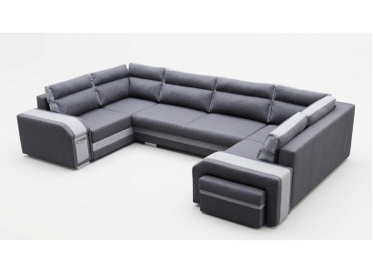 XXL Woonlandschap Hoekbank Bank Bankstel Hoek Designer U-vorm Nieuw  XXL Woonlandschap Hoekbank Bank Bankstel Hoek Designer U-vorm Nieuw