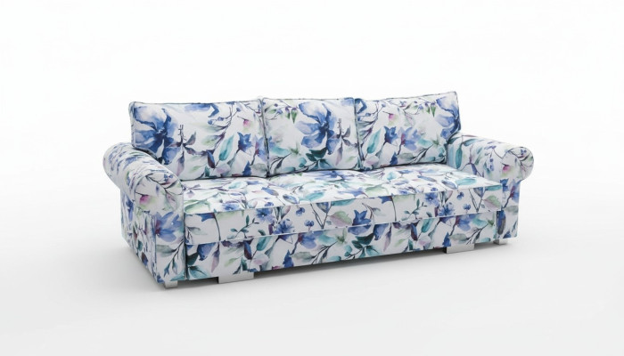 Bank slaapbank bank bloemen woonlandschap bedlade bankstellen bank