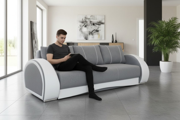 Bank slaapbank bank banken bekleding multifunctionele banken 3-zits textiel stof