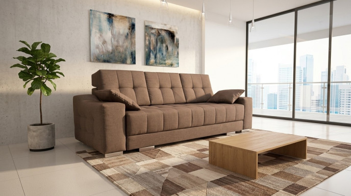 Bank slaapbank bank banken bekleding multifunctioneel 3-zitsbank slaapfunctie
