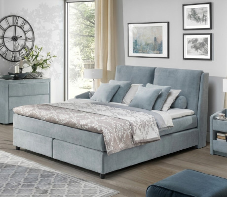 Boxspringbed Bed Hotel Upholstery Luxury Beds Marriage Double Bed 140 160 180