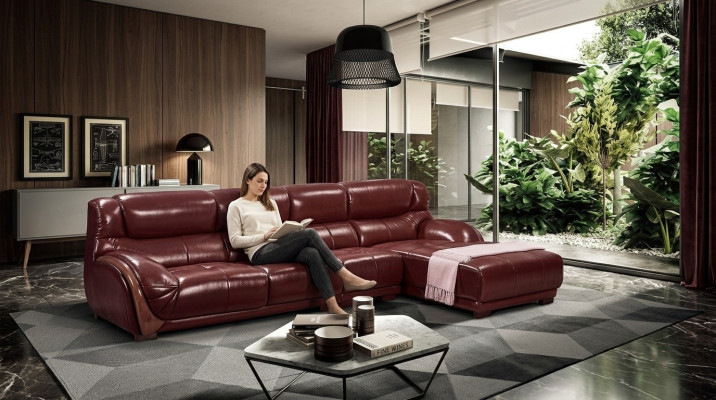 Eckbank Lederbekleding Zitsbank Woonkamerset Landschapbankstellen