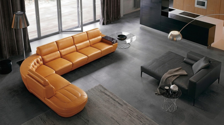 Eckbank Sofa Bank Bekleding Zithoek Woonlandschap Leren Banken Ontwerper