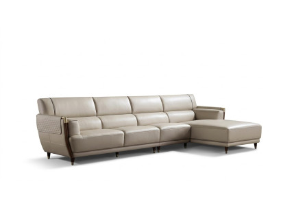 Eckbank Polster Sofa Designer Zit Hoek Woonlandschap Leren Bankstellen