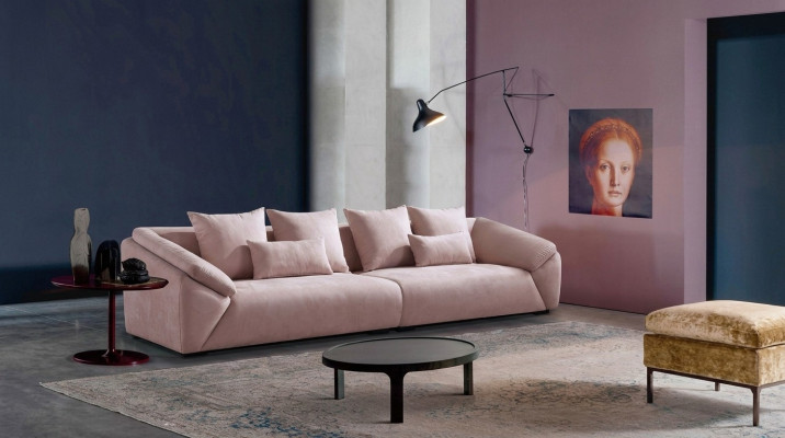XXL Grote Bank Bankstel Zitgroep Banken Sofa's Bekleding 4 Zits XXL 330 cm  XXL Grote Bank Bankstel Zitgroep Banken Sofa's Bekleding 4 Zits XXL 330 cm