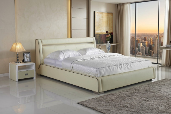 Designbedden Dubbel Luxe Echtgenoot Modern Hotel Frame Slaapkamer