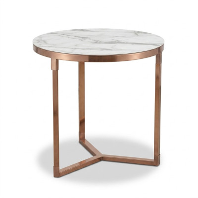 Bank Tafel Rond Tafels Ronde Bank Metaal Glas Bijzettafel Ontwerper Luxe