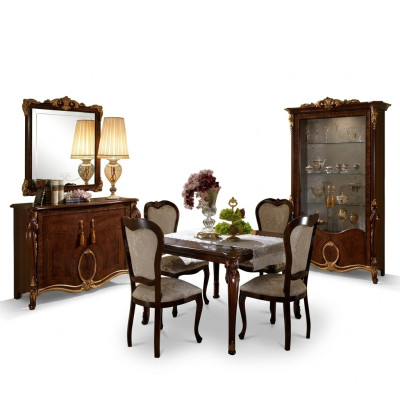 Eettafel Tafel Eetkamer Tafels Hout Jugendstil Italiaanse meubels