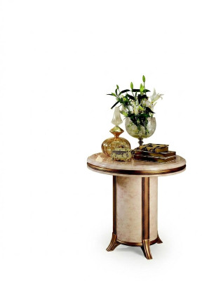 Bijzettafel tafel ronde salontafel koninklijke ontwerper meubels barok