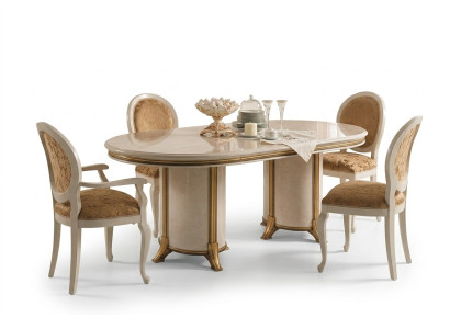 6 stoelen + tafelset keuken designer barok rococo klassiek jugendstil
