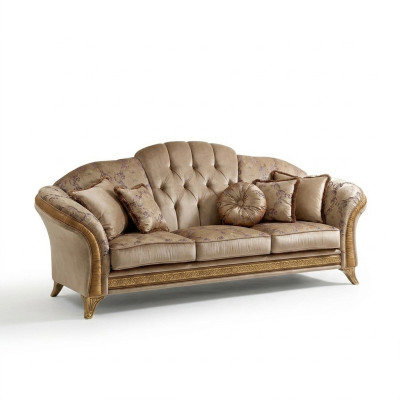 Edle Designer Sofa Bank 2-zits Gestoffeerde Banken Textiel Art Nouveau arredoclassic™