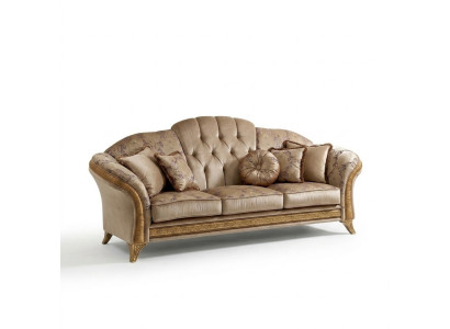 Edle Designer Sofa Bank 2-zits Gestoffeerde Banken Textiel Art Nouveau arredoclassic™
