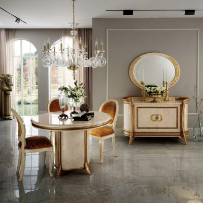 Eettafel Tafel Ronde tafel Designer Barok Rococo klassiek Jugendstil antiek