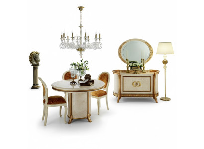 arredoclassic™ Luxe klasse meubels Eetkamer Ronde tafel Eettafel