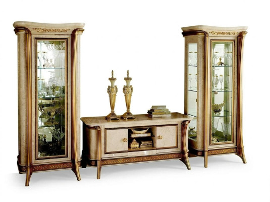 Wandmeubel Vitrine Ladenkast Kast dressoir Barok Rococo Jugendstil