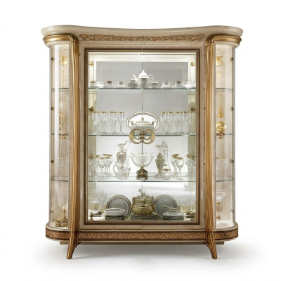 VITRINE kast Glazen kast Ontwerper meubels Barok Rococo Decor Jugendstil