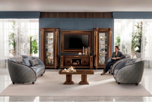 Luxe klasse 3+1+1 Italiaanse meubels bank bank Nieuwe bankstel arredoclassic™