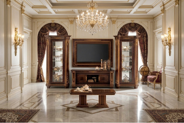 Wandkast woonkamer TV-designermeubels woonkamer vitrinekast vitrines