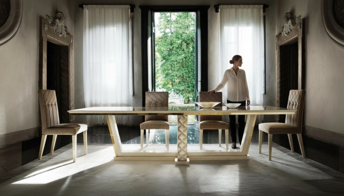 Eettafel vergadertafel tafel XXL Rococo Barok Jugendstil koninklijk luxe