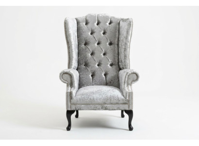 Chesterfield Design Sofa Fauteuil Bank Bekleding Luxe Textiel Banken 1-Zits #102