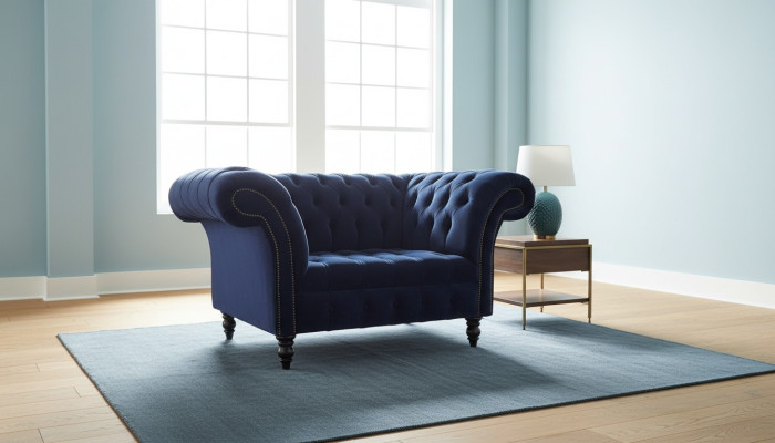 Chesterfield Design Bank Fauteuil Sofa Bekleding Luxe Klassieke Textiel Banken