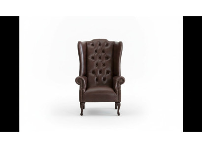 Chesterfield oorfauteuil gestoffeerde sofa's klassieke stoel van premium klasse #130