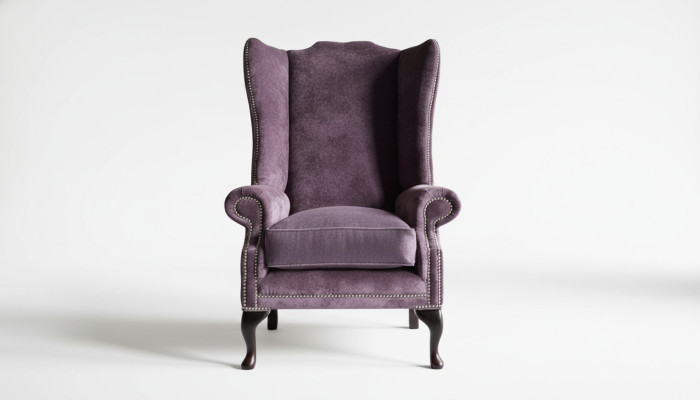 Chesterfield oorfauteuil, fauteuil, 1-zitsbank, sofa, bekleding, banken, leder, textiel, bankstel.