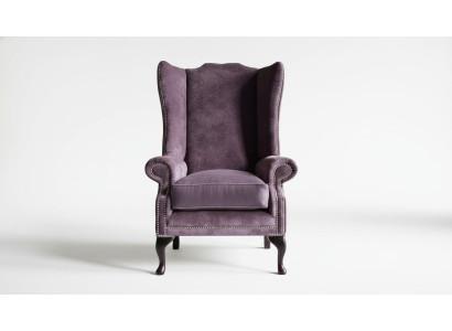 Chesterfield oorfauteuil, fauteuil, 1-zitsbank, sofa, bekleding, banken, leder, textiel, bankstel.