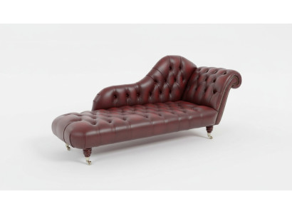 Lounge Club Chesterfield Sofa Bed 2-seater Upholstered Lounges Chaise Longues Leather
