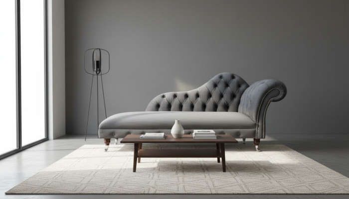 Chaiselongue bank zitligstoel lounge barok rococo jugendstil klassiek club nieuw