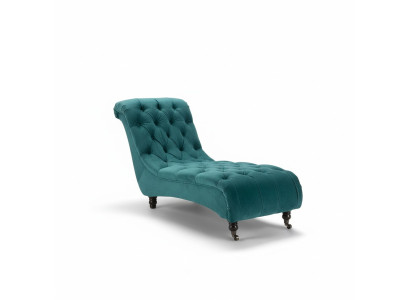 Chesterfield fluwelen Chaise Lounge designbank Club ligstoel textiel stof bekleding