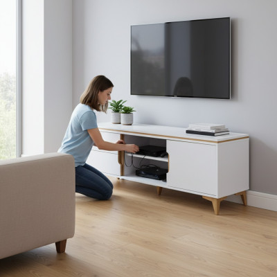 TV-lage TV-tafel TV-kast Moderne woonkamercollectie