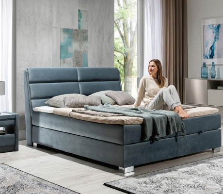 Boxspring bed Bed Hotel Luxury Beds Upholstered Double bed Marriage 140 160 180