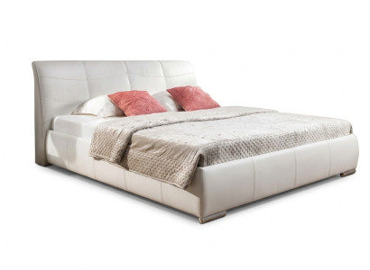 Bedden Bed Bekleding Leer Textiel Designer Hotel Tweepersoons Luxe