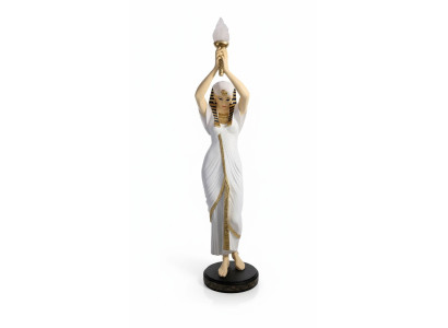 Ontwerp vloerlamp Egyptische vrouw figuur vloerlamp lichten vloerlamp figuur