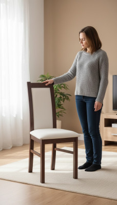 8x Chesterfield Stoel Set Zitbekleding Eetkamermeubilair Lederen Stoelen met Leuning.