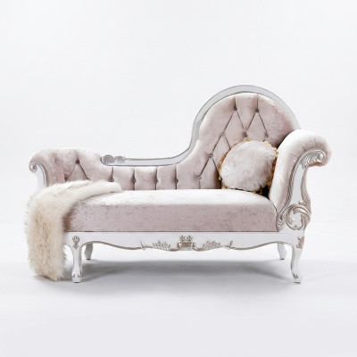 Chaiselongue Chesterfield Récamière antik stil Edle Chaise Longue Sofa Liege Neu Chaiselongue Chesterfield Recamiere in antieke stijl Edel Ligbed Nieuw