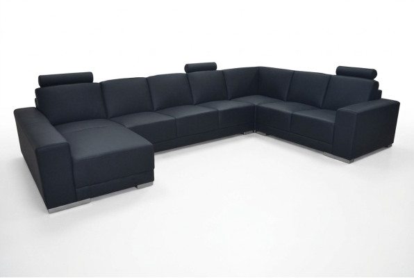 Leren bank Woonlandschap Hoekbank Set Design Moderne Bank U-vorm