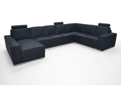 Leren bank Woonlandschap Hoekbank Set Design Moderne Bank U-vorm