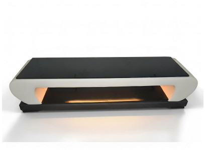RTV TV-meubel LederTisch Designer Glazen Tafel TV-kast Nieuw Modern