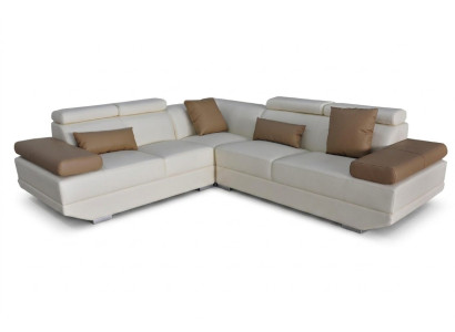 Leren bank Bank Woonlandschap Hoekstel Modern Design Bank Decor L-vorm