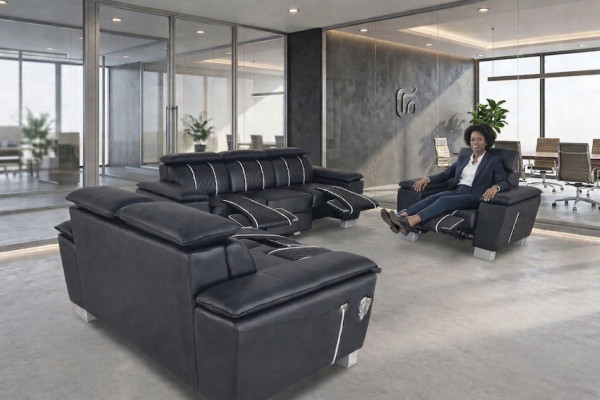 Leren bankstel bank woonlandschap hoekbank design moderne bankstellen 3+2+1.
