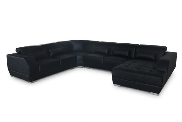 Eckbank Lederbezug Design Eckgarnitur Wohnlandschaft Sofas Neu Sofa